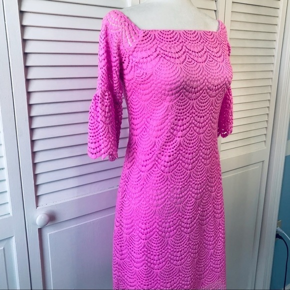 LILLY PULITZER Lilac Rose Lexa Dress Size XS - Picture 5 of 11